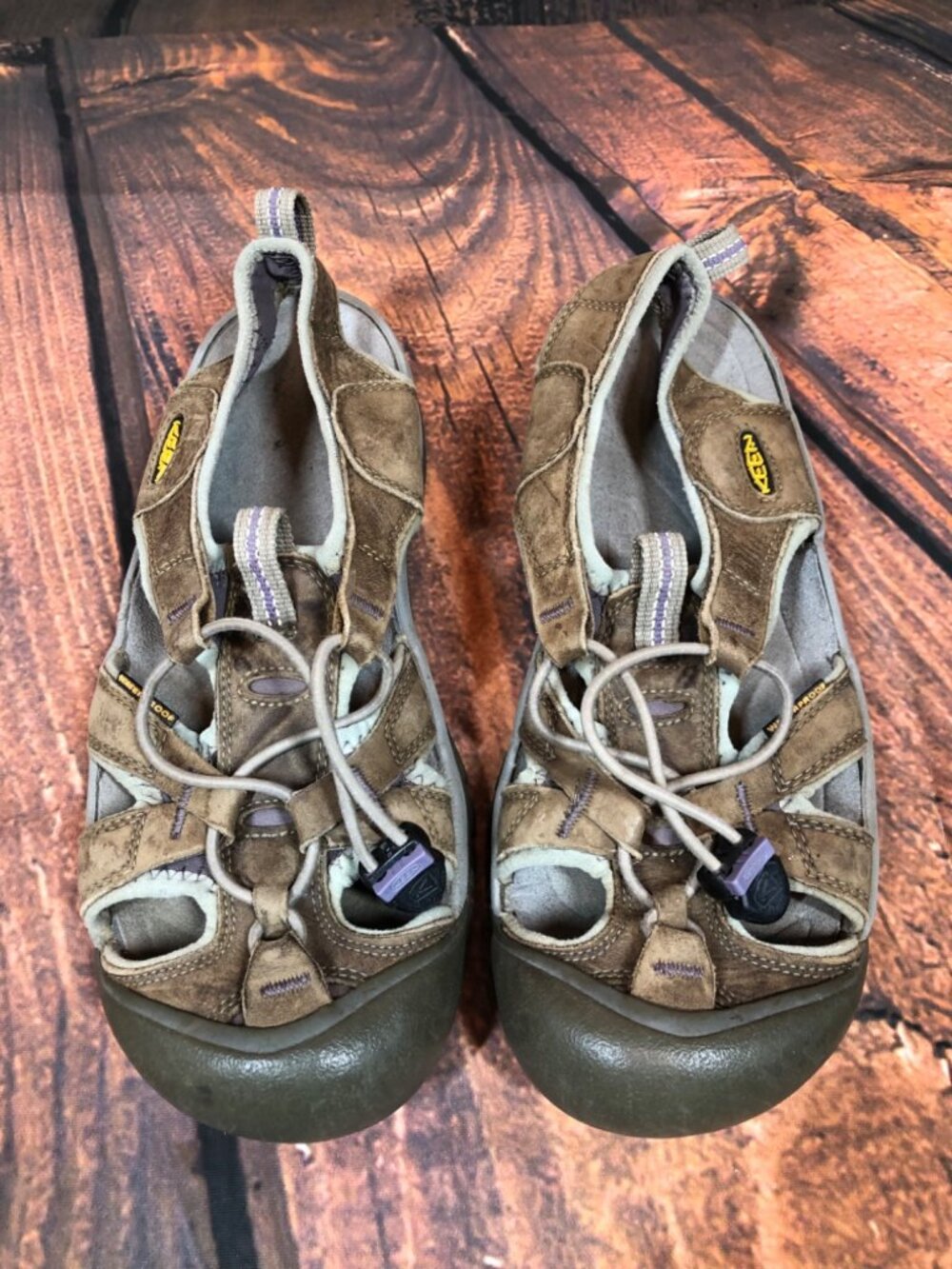 Keen Venice H2 Womens 9 / 39.5 Brown Leather Sport Sandals